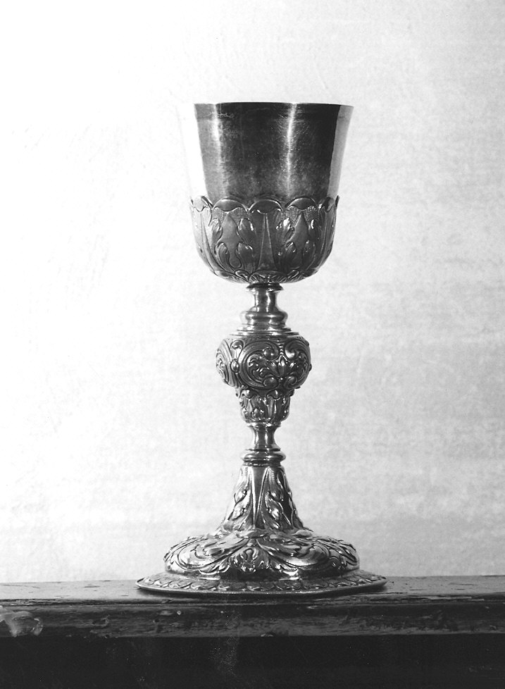 calice - ambito parmense (ultimo quarto sec. XVIII)
