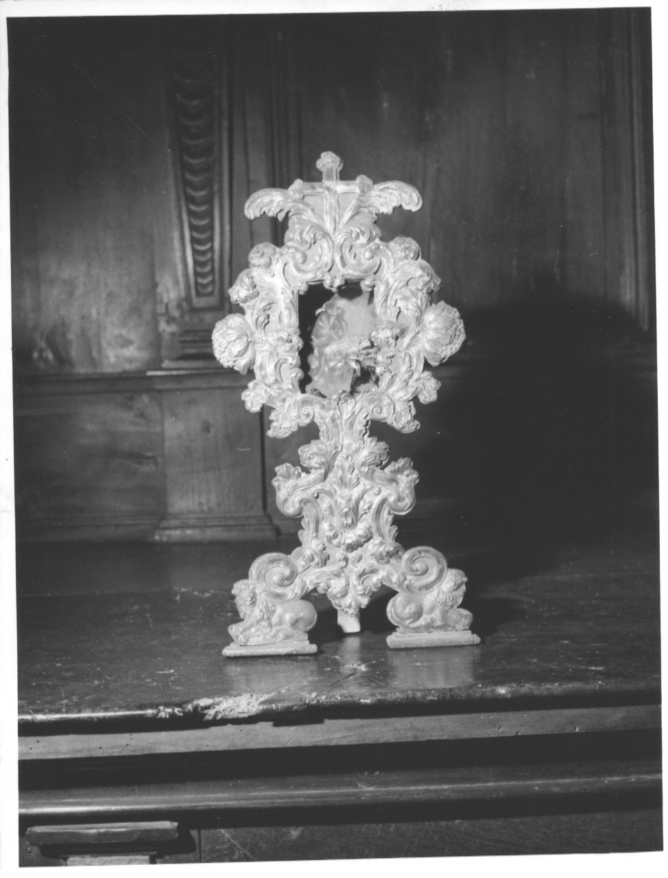 reliquiario, serie - ambito parmense (sec. XVIII)