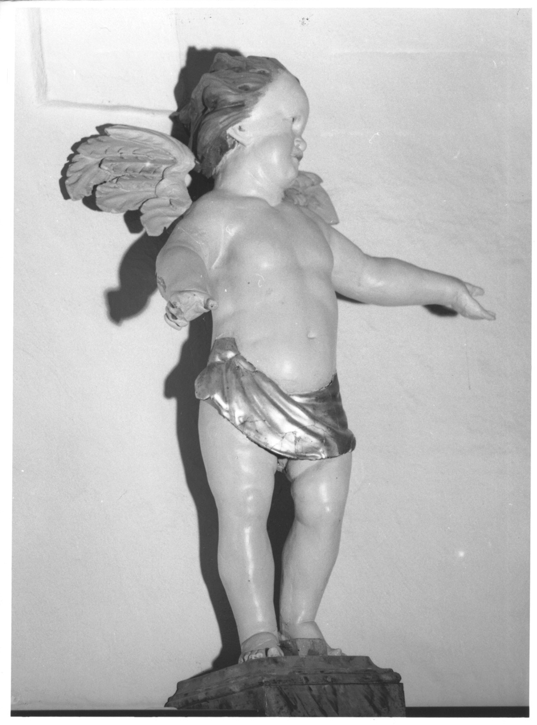 Angioletti (scultura, serie) - ambito parmense (metà sec. XIX)