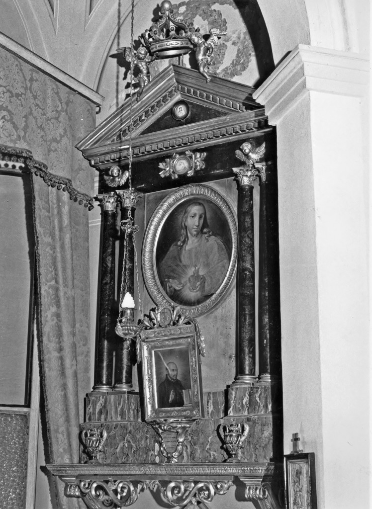 Sacro cuore di Gesù (dipinto) - ambito parmense (sec. XIX)