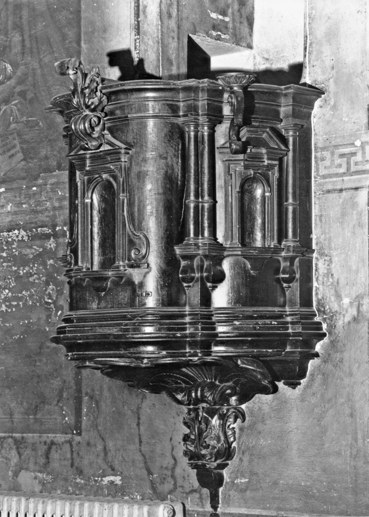 ambone - produzione parmense (fine/inizio secc. XVIII/ XIX)