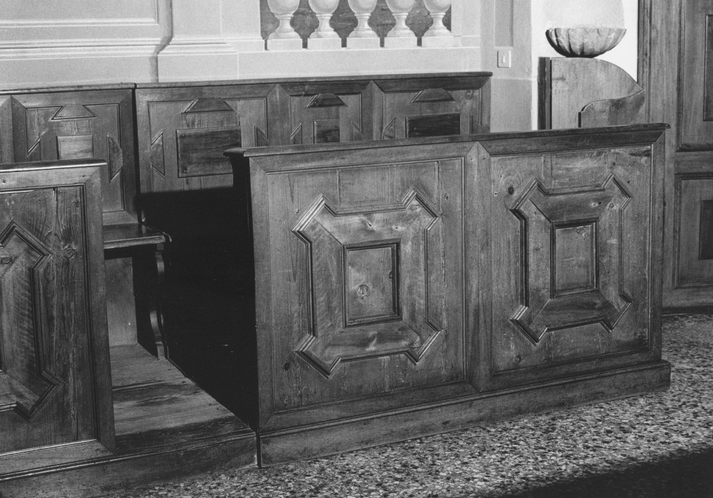 stallo, insieme - produzione parmense (primo quarto sec. XIX)