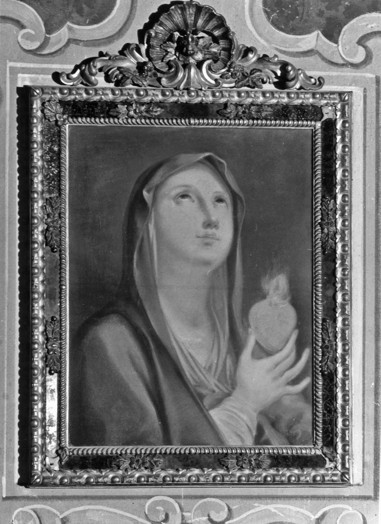 Sacro Cuore di Maria (dipinto) di Crespi Giuseppe Maria detto Spagnoletto (cerchia) (sec. XVIII)