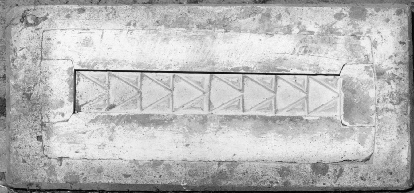 stampo - per decorazione - ditta fornaci Chini, Borgo San Lorenzo (Fi) (primo quarto sec. XX)