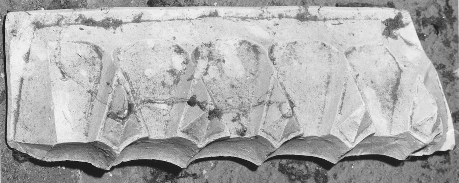 modello di decorazione, elemento d'insieme - ditta fornaci Chini, Borgo San Lorenzo (Fi) (primo quarto sec. XX)