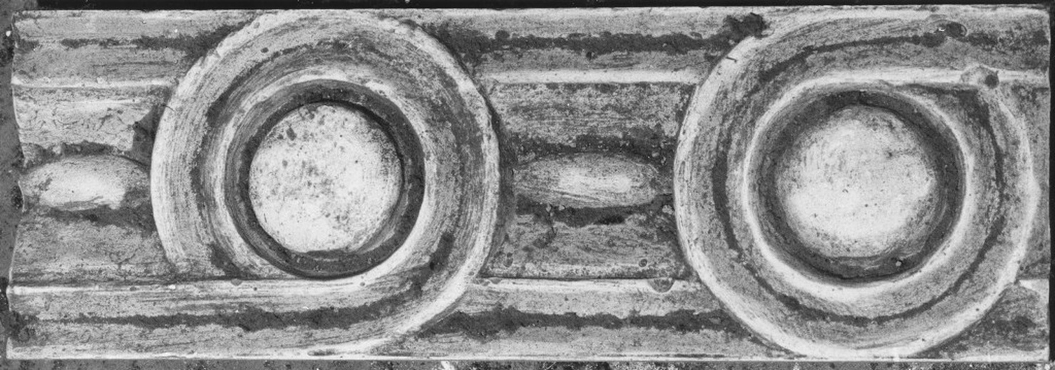 modello di decorazione, elemento d'insieme - ditta fornaci Chini, Borgo San Lorenzo (Fi) (primo quarto sec. XX)