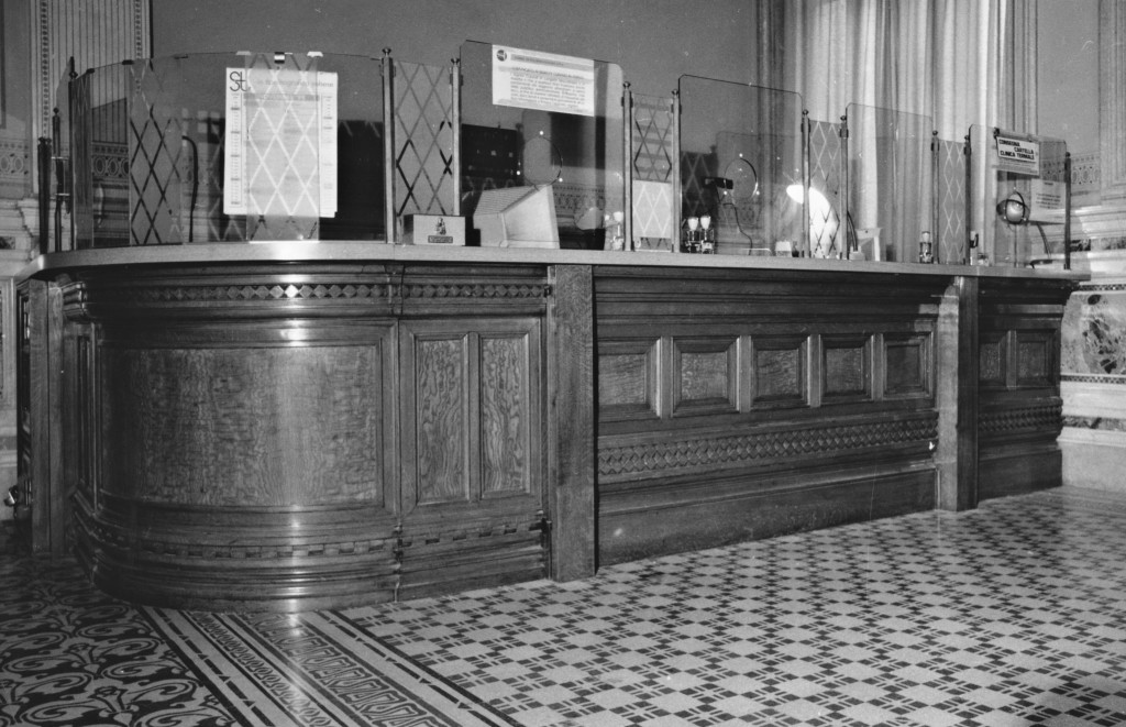 bancone commerciale di Manifattura Spicciani (primo quarto sec. XX)