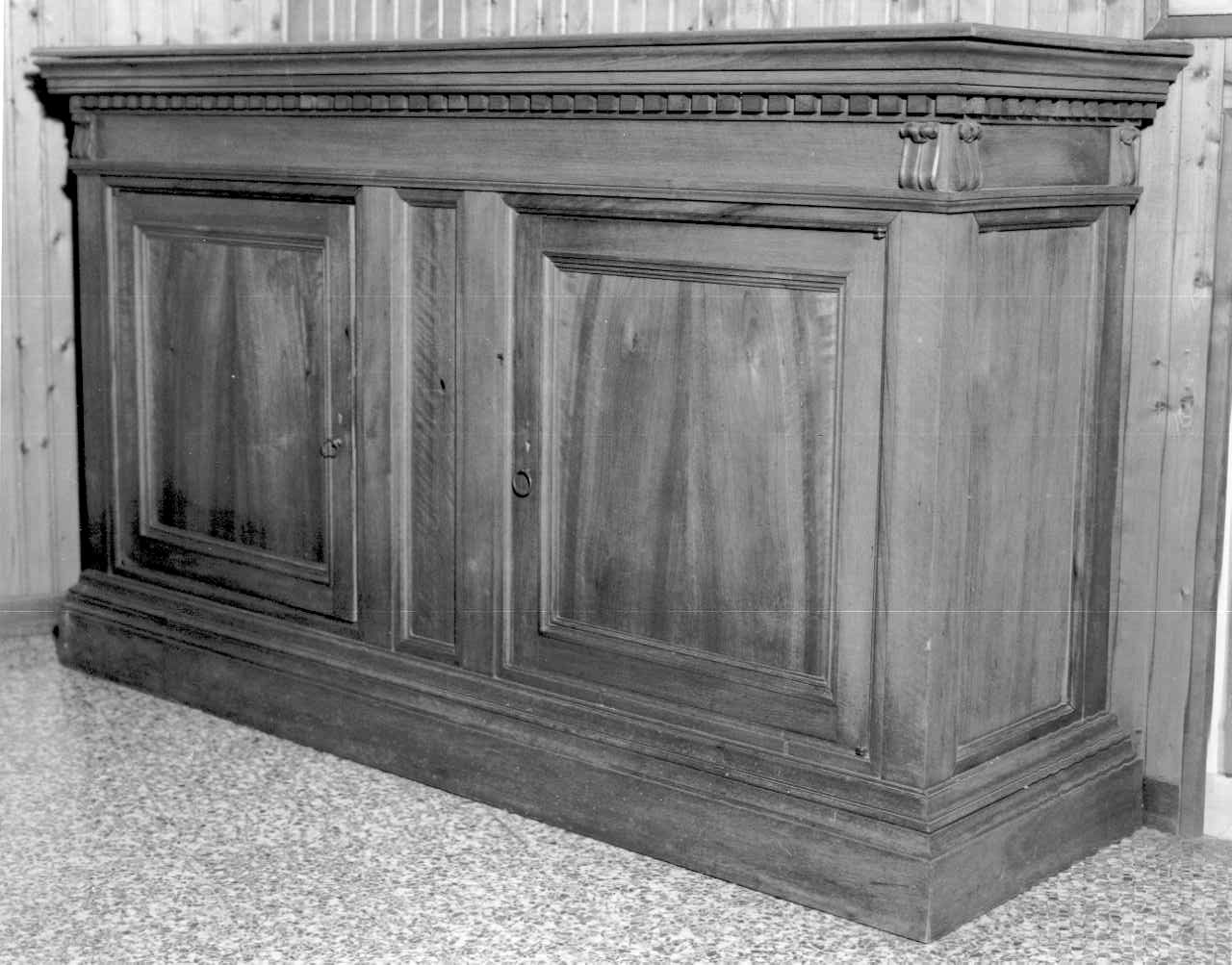 credenza - ambito laziale (metà sec. XIX)