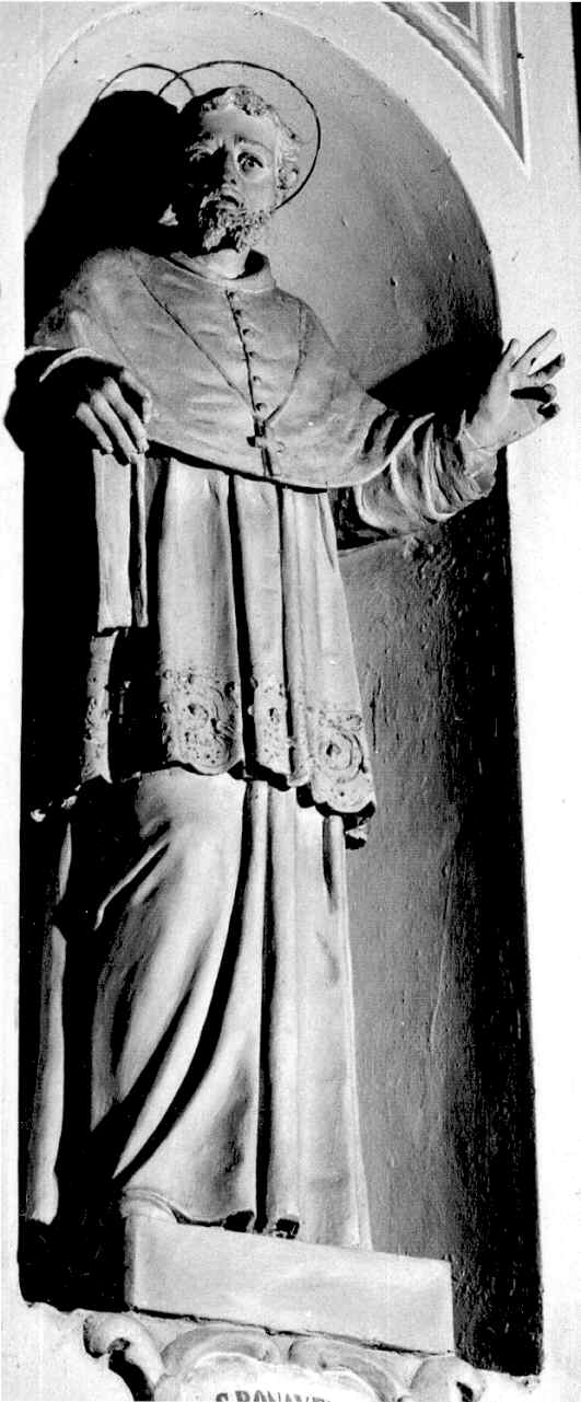 San Bonaventura cardinale e dottore (statua) di Brilla Antonio (ultimo quarto sec. XIX)