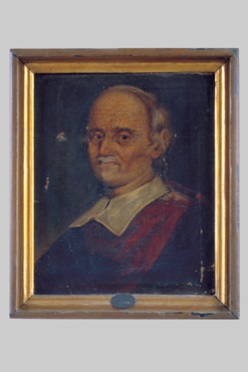 RITRATTO DELL'ARCIPRETE BOCCALUPPI (dipinto) - ambito parmense (prima metà sec. XVIII)