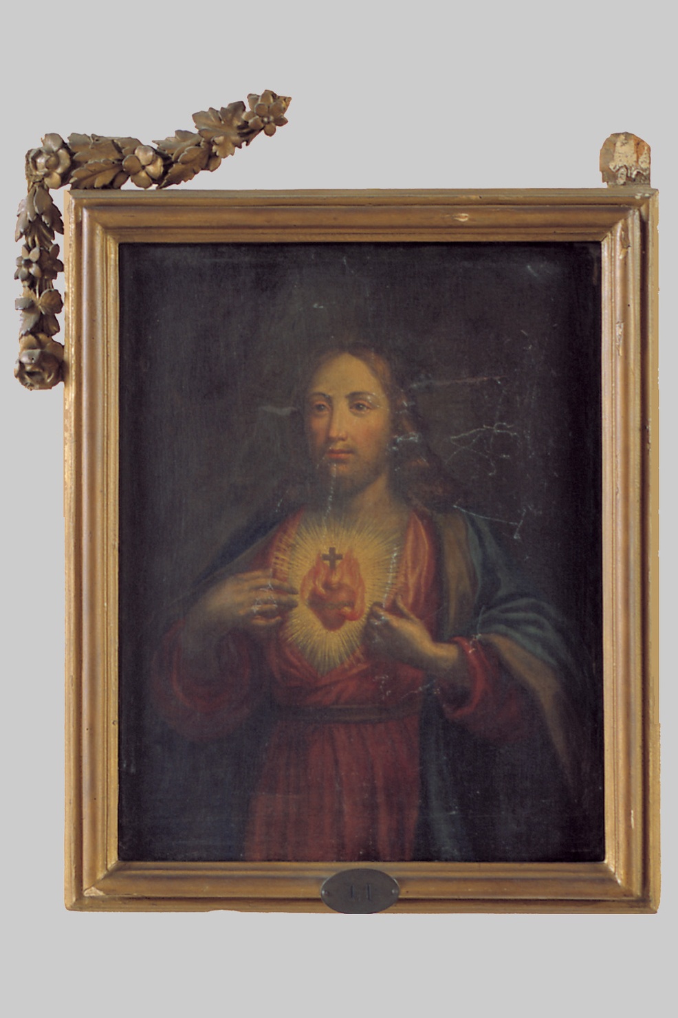 Sacro Cuore di Gesù (dipinto) - ambito parmense (ultimo quarto sec. XVIII)