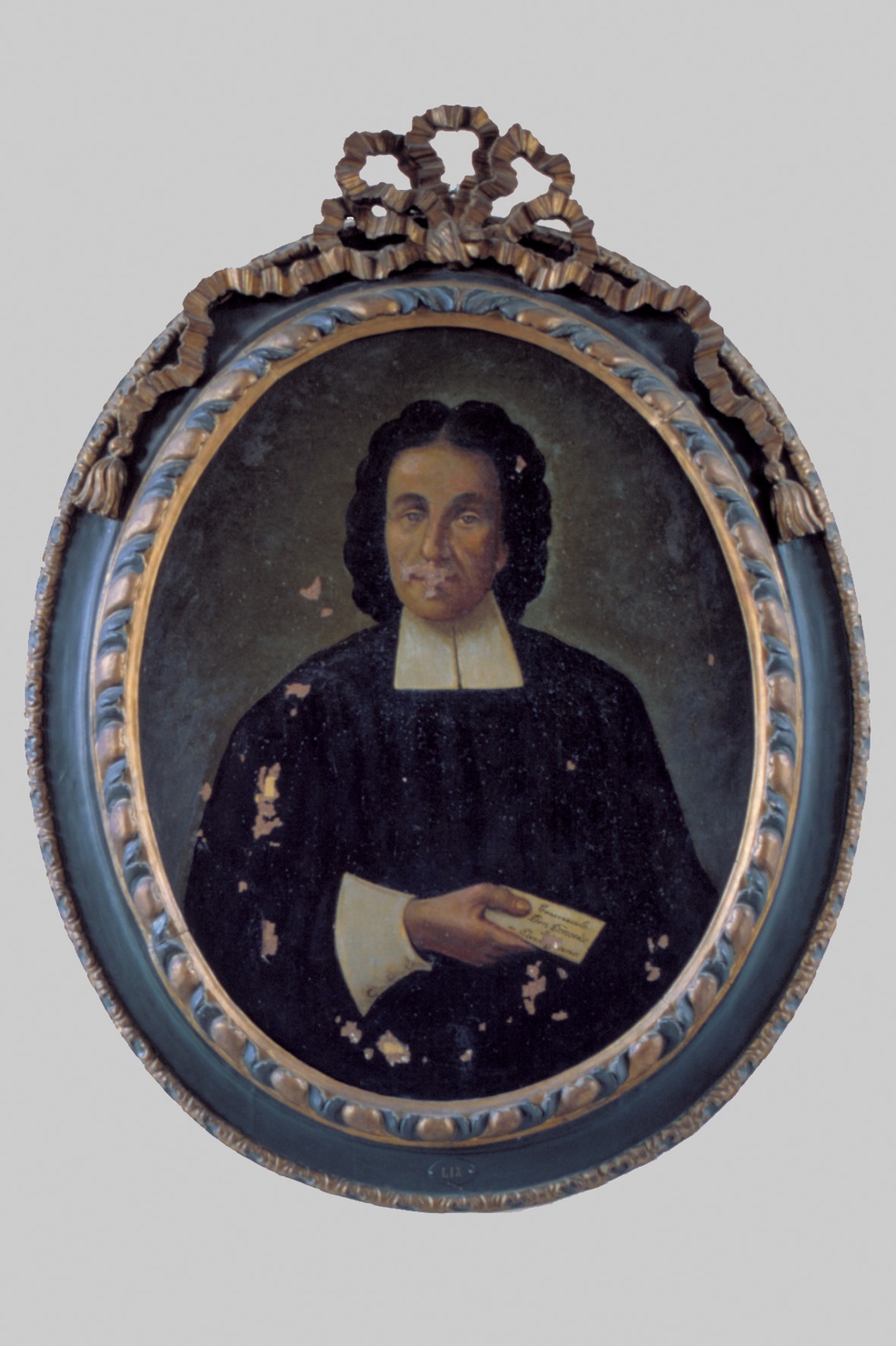 RITRATTO DI PRELATO (dipinto) - ambito parmense (metà sec. XVIII)