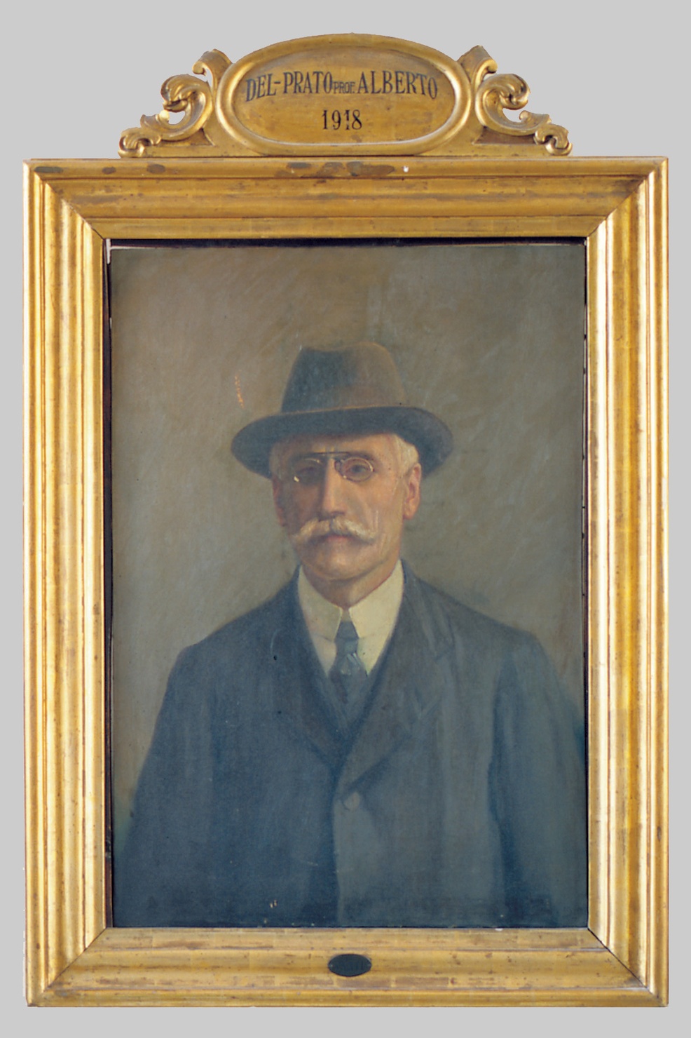 RITRATTO DI ALBERTO DEL PRATO (dipinto) di Baratta Paolo (sec. XX)