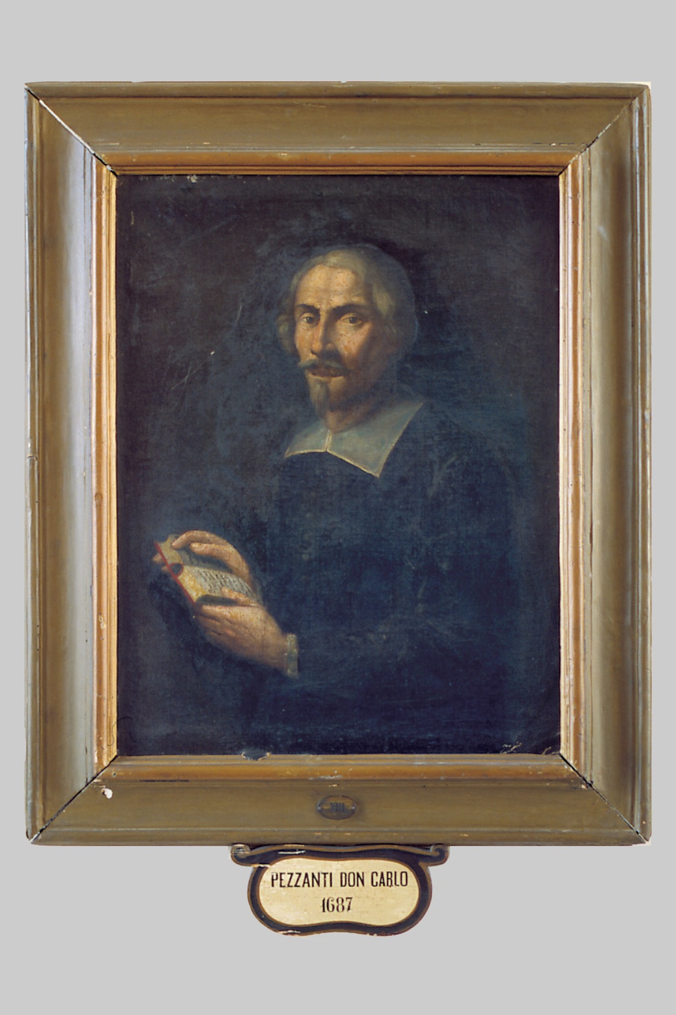 RITRATTO DI DON CARLO PEZZANTI (dipinto) - ambito parmense (sec. XVII)