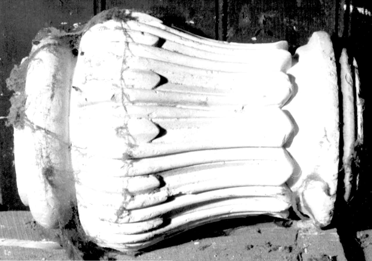 modello di decorazione, elemento d'insieme - ditta fornaci Chini, Borgo San Lorenzo (Fi) (primo quarto sec. XX)