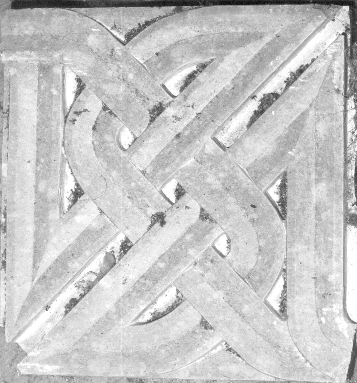 modello di decorazione, elemento d'insieme - ditta fornaci Chini, Borgo San Lorenzo (Fi) (primo quarto sec. XX)