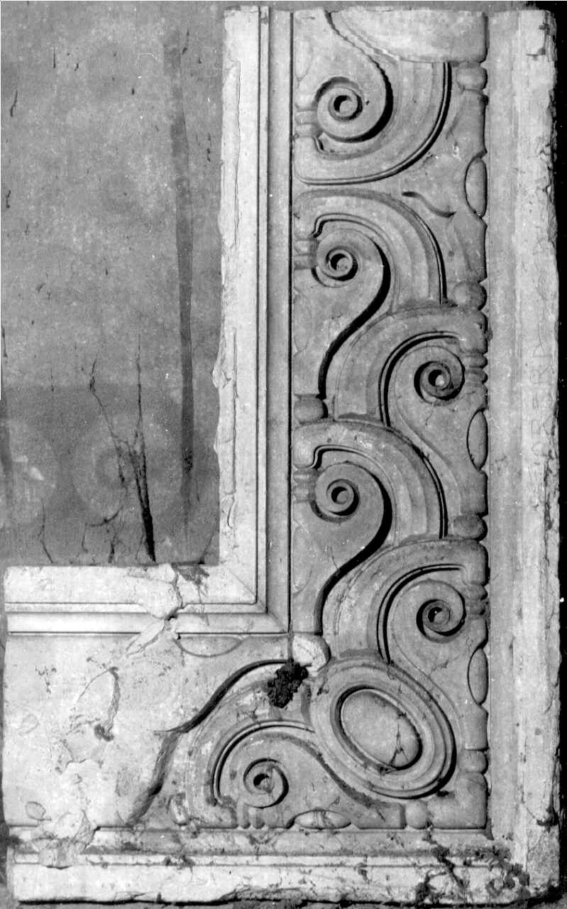 modello di decorazione, elemento d'insieme - ditta fornaci Chini, Borgo San Lorenzo (Fi) (primo quarto sec. XX)