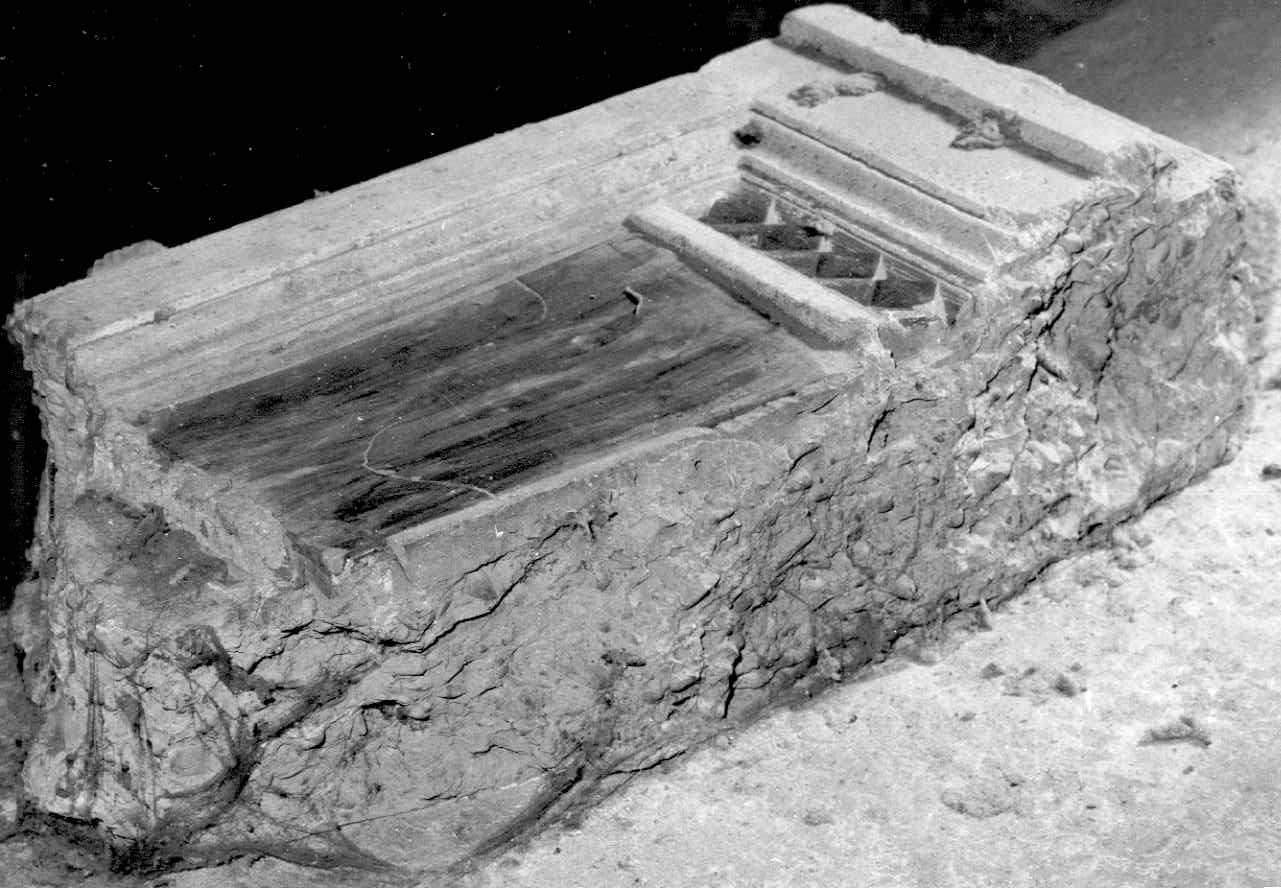 modello di decorazione, elemento d'insieme - ditta fornaci Chini, Borgo San Lorenzo (Fi) (primo quarto sec. XX)