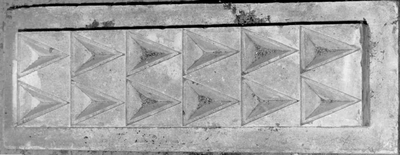 modello di decorazione, elemento d'insieme - ditta fornaci Chini, Borgo San Lorenzo (Fi) (primo quarto sec. XX)