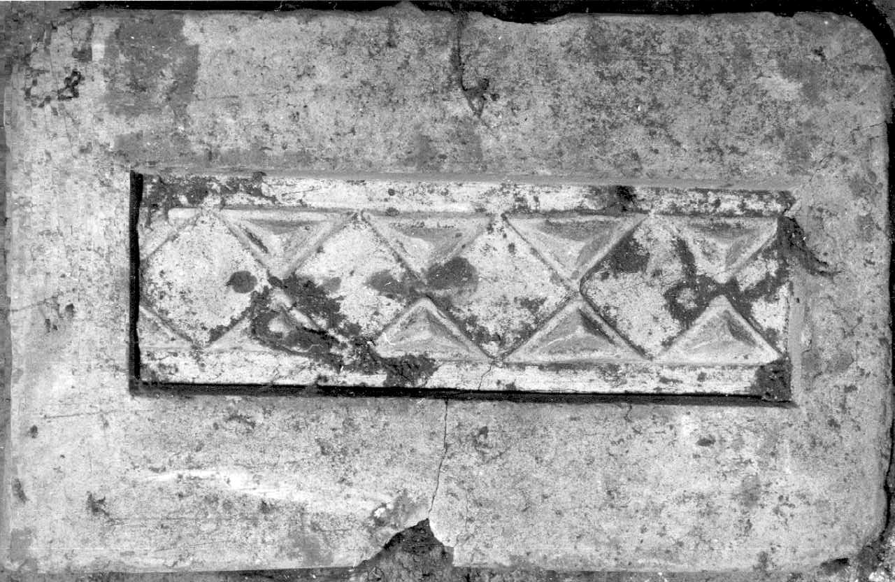 stampo - per decorazione - ditta fornaci Chini, Borgo San Lorenzo (Fi) (primo quarto sec. XX)