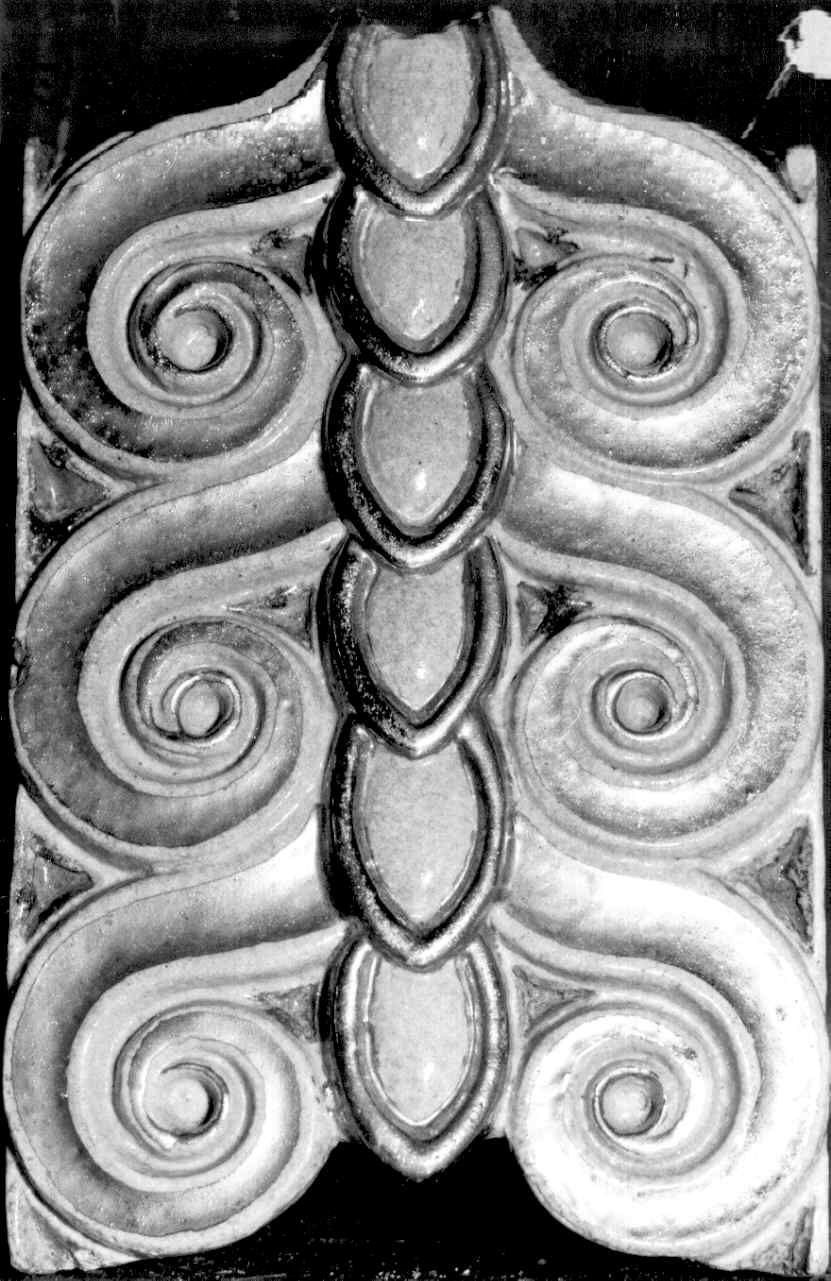 formella - ditta fornaci Chini, Borgo San Lorenzo (Fi) (primo quarto sec. XX)