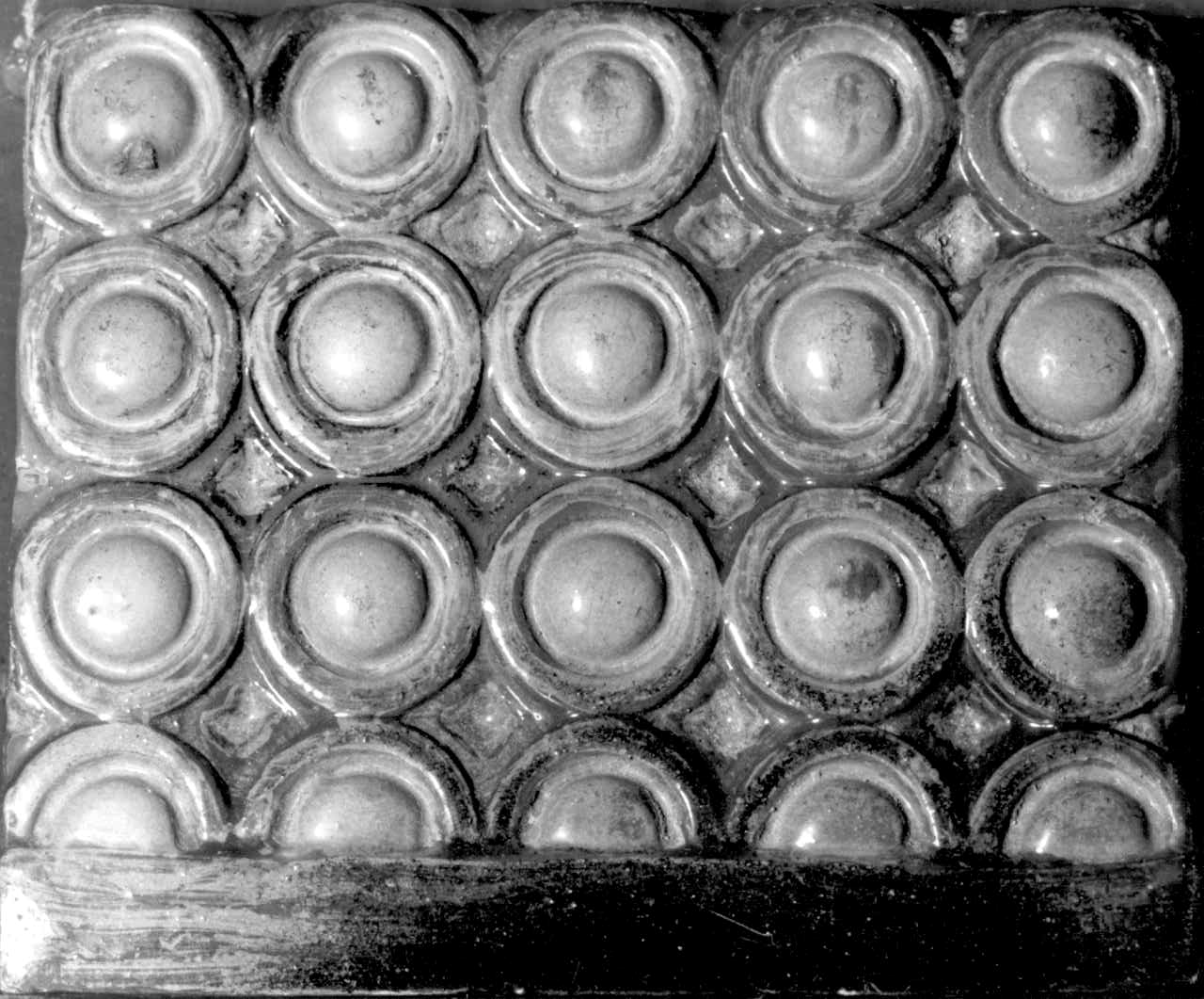 formella, serie - ditta fornaci Chini, Borgo San Lorenzo (Fi) (primo quarto sec. XX)