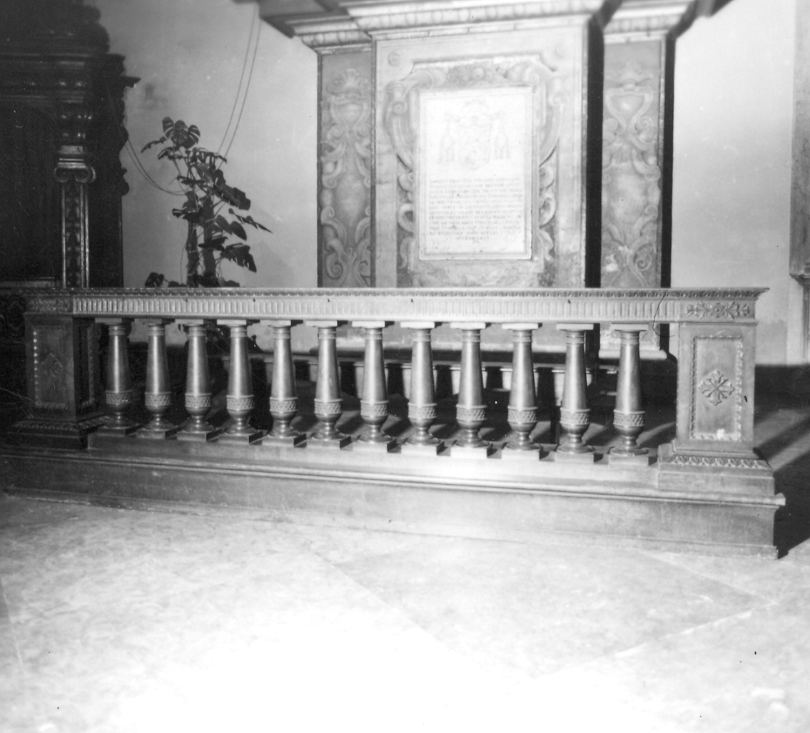 inginocchiatoio - ambito parmense (prima metà sec. XIX)