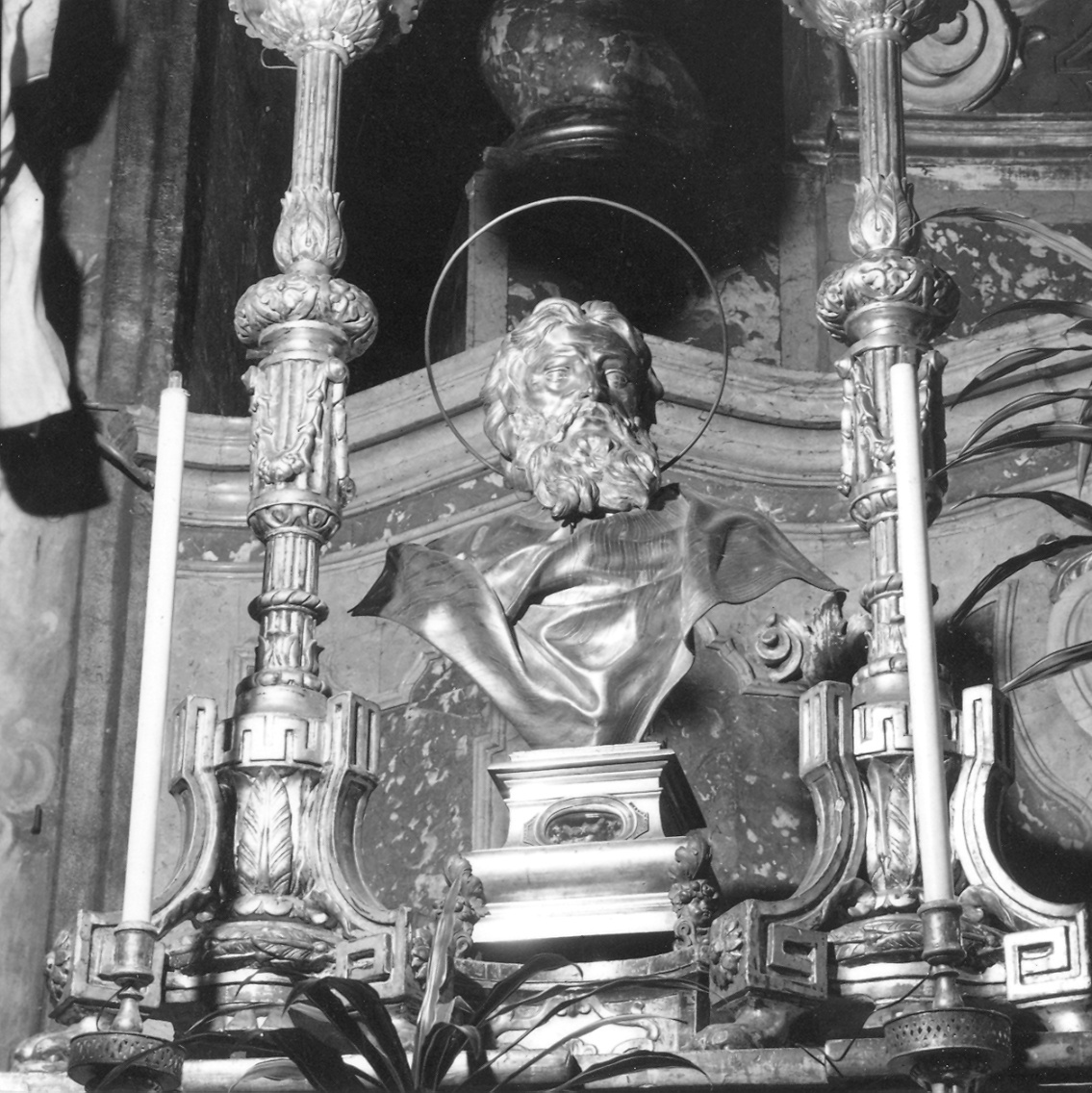 reliquiario - a busto, serie di Mazza Giuseppe, Gualtieri Giuseppe, Vernazzi Luigi (sec. XVIII)