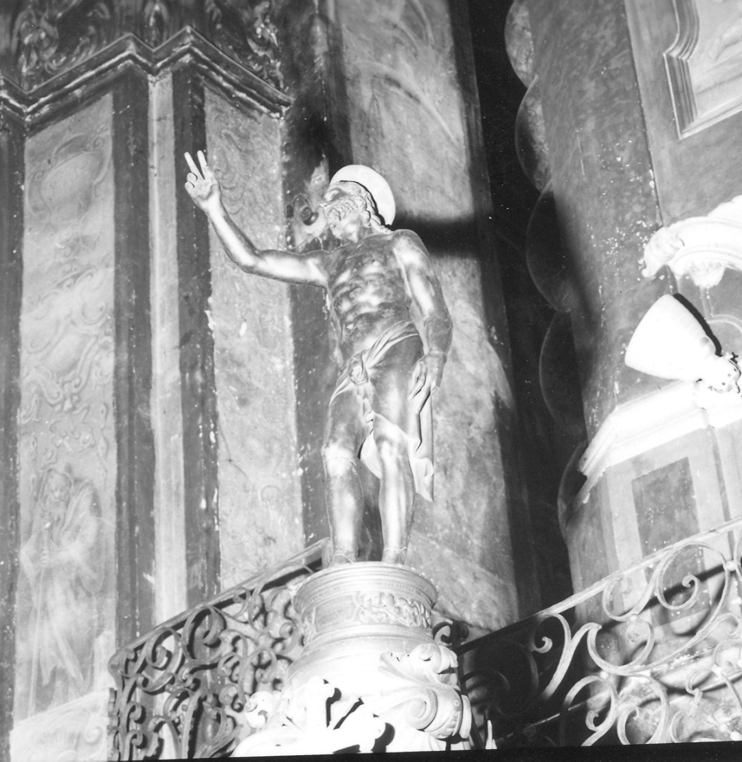Cristo risorto benedicente (statua) di Spinelli Andrea (sec. XVI)
