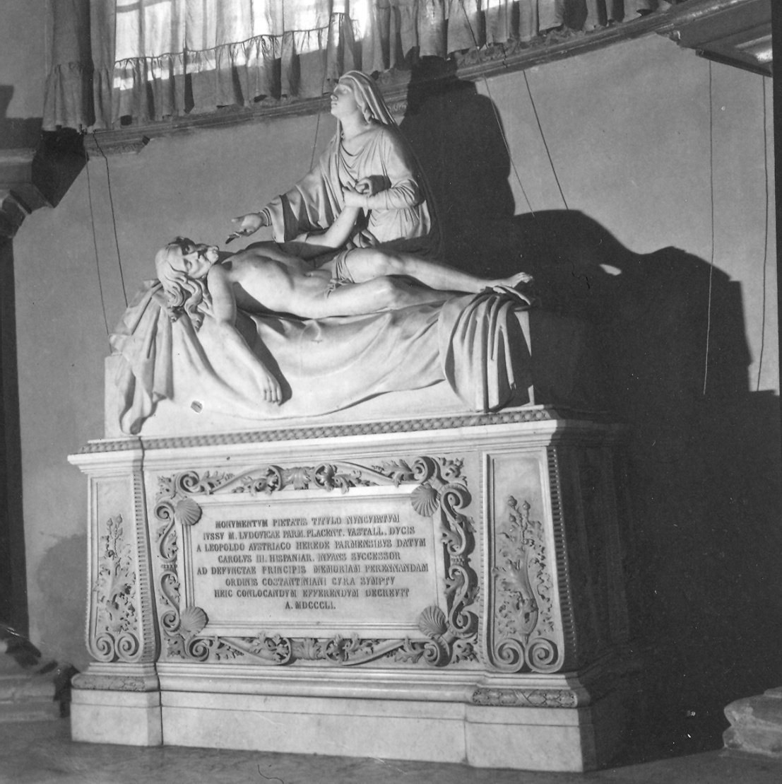 compianto sul Cristo morto (scultura) di Bandini Tommaso, Guastalla Giuseppe, Carpi Giuseppe (sec. XIX)