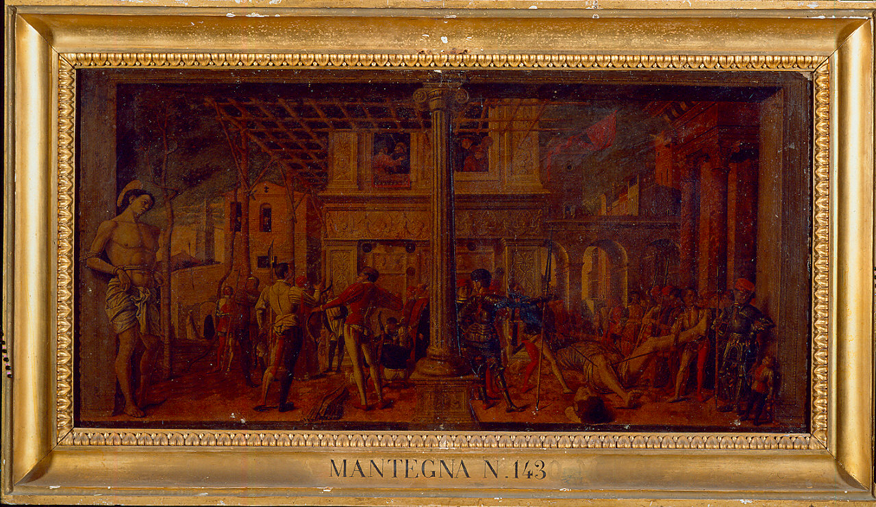 Martirio di san Cristoforo (dipinto) - ambito lombardo (sec. XIX)