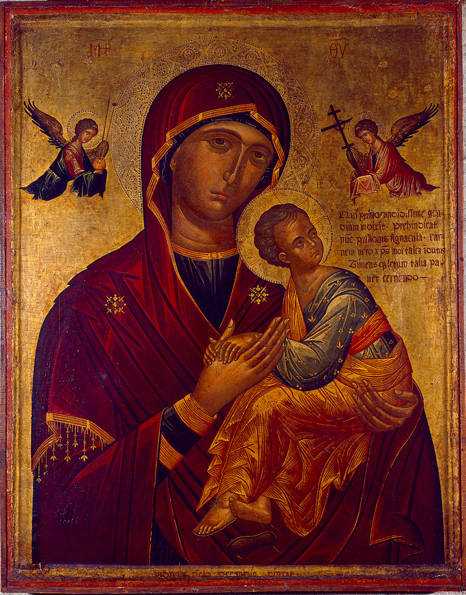 Madonna della Passione (dipinto) di Rizo Andrea da Candia (seconda metà sec. XV)