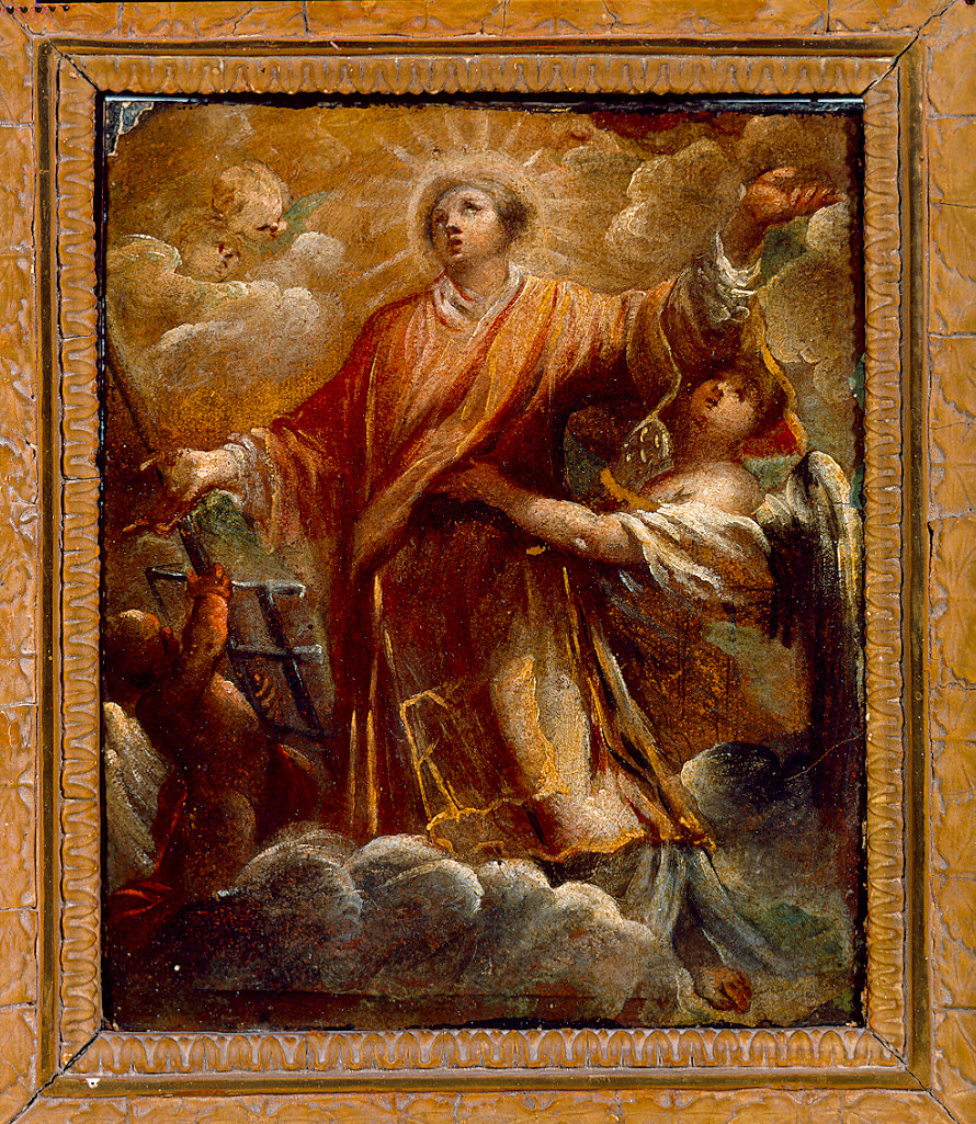 San Lorenzo in gloria (dipinto) di Nuvolone Carlo Francesco (sec. XVIII)
