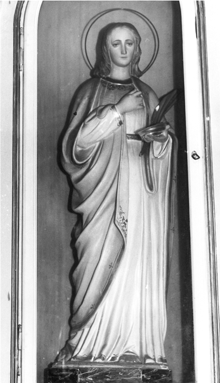 Santa Lucia (statua) - produzione parmense (prima metà sec. XX)