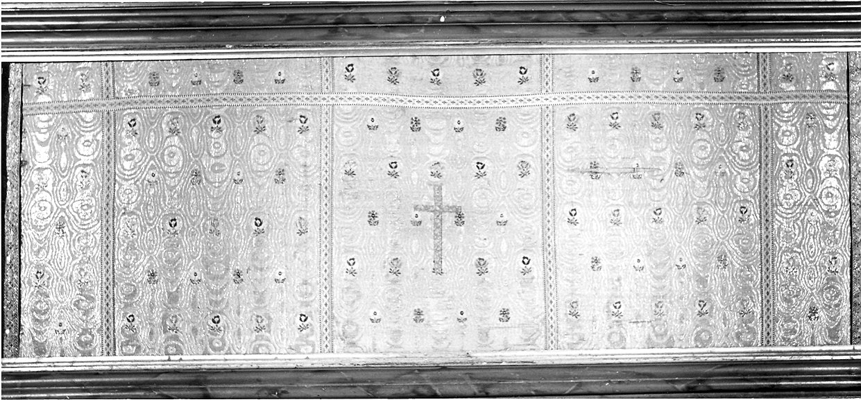 paliotto, elemento d'insieme - manifattura italiana (inizio sec. XX)