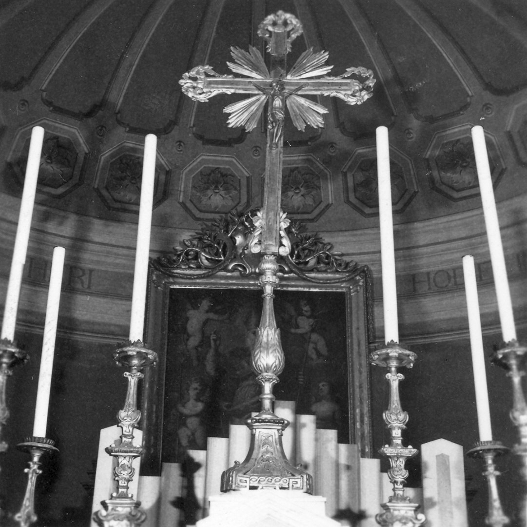 croce d'altare - ambito parmense (fine sec. XVIII)