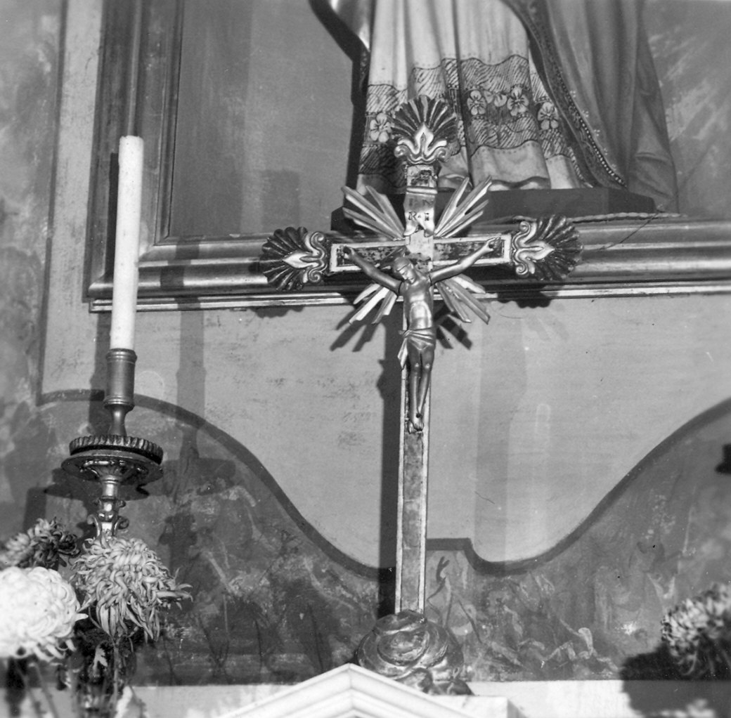 croce da tavolo - ambito parmense (seconda metà sec. XVIII)