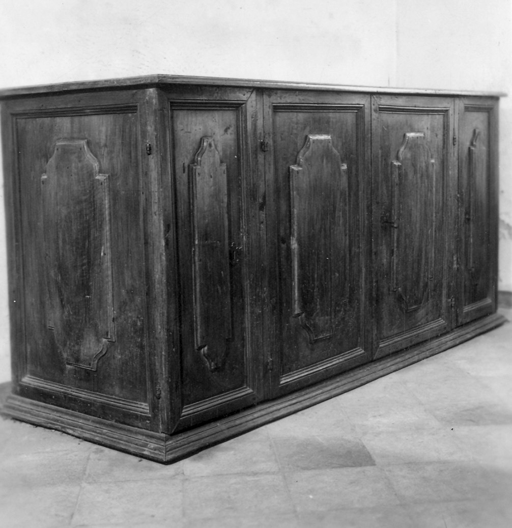 mobile da sacrestia - ambito parmense (sec. XVIII)