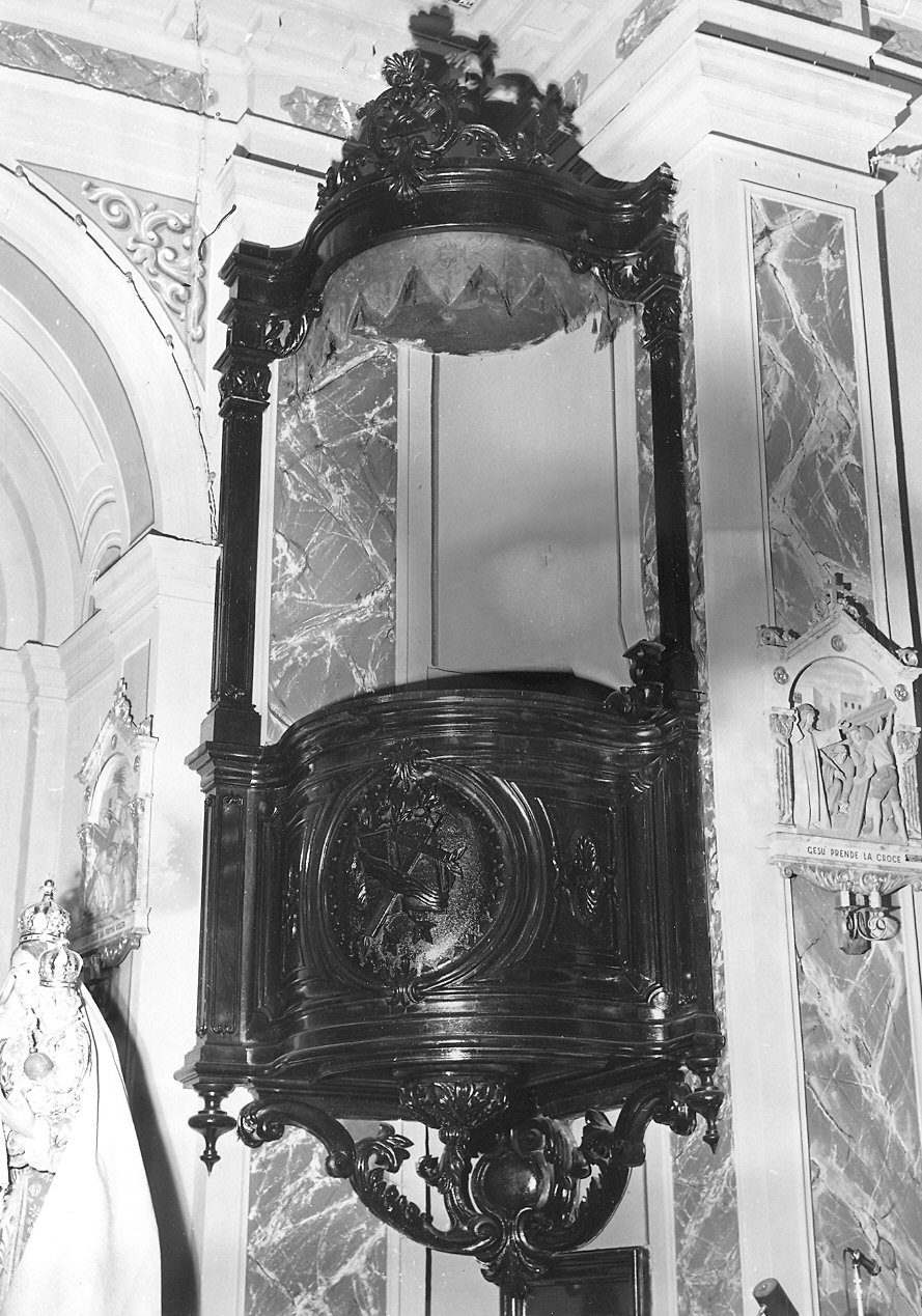 pulpito - ambito parmense (?) (seconda metà sec. XIX)