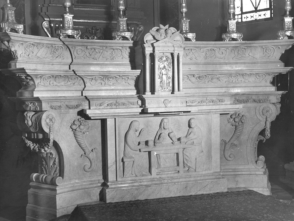 altare maggiore - ambito parmense (?) (sec. XIX)