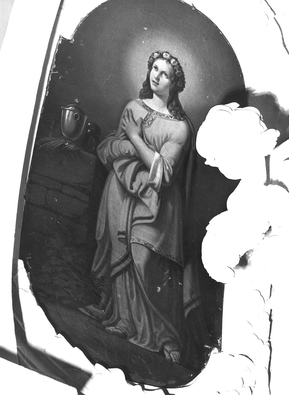 S. Rosalia Sinibaldi (?) (dipinto) - ambito parmense (fine sec. XIX)