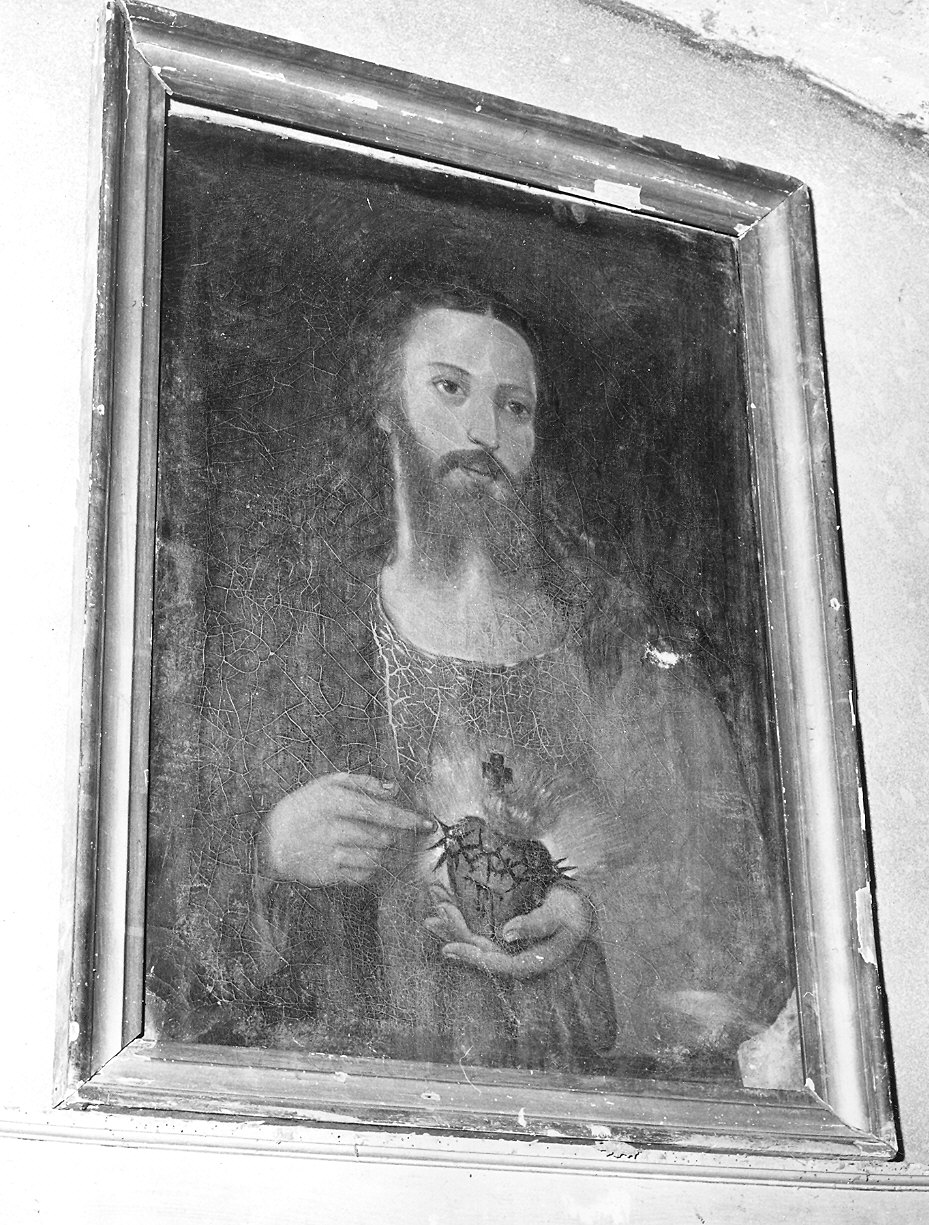 Sacro Cuore di Gesù (dipinto) - ambito emiliano (?) (inizio sec. XX)
