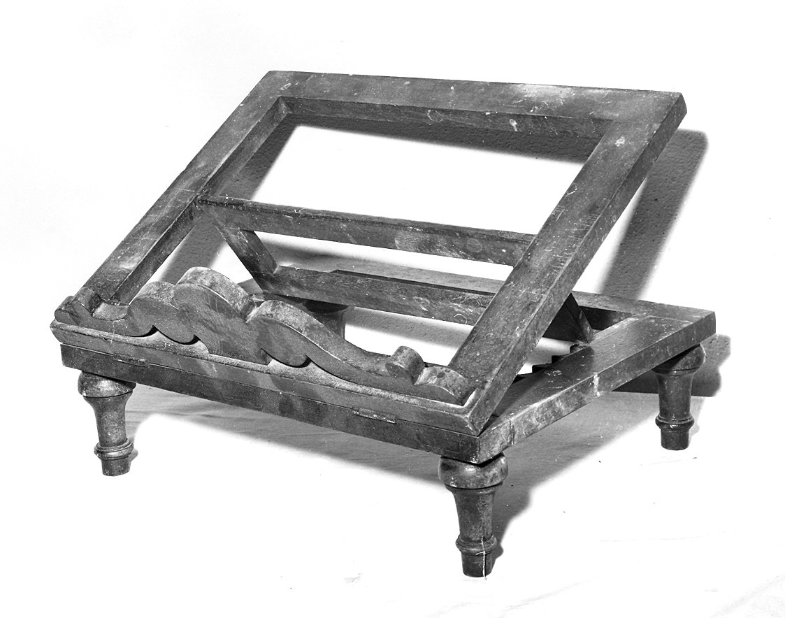 leggio d'altare - ambito parmense (fine sec. XIX)