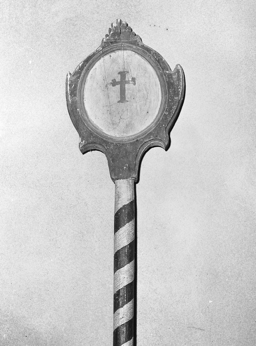 emblema di confraternita, coppia - ambito parmense (seconda metà sec. XVIII)