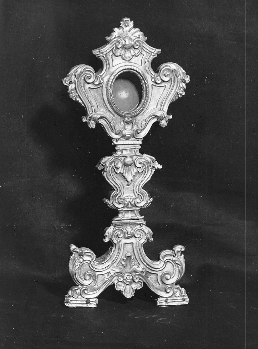 reliquiario - ambito parmense (prima metà sec. XIX)
