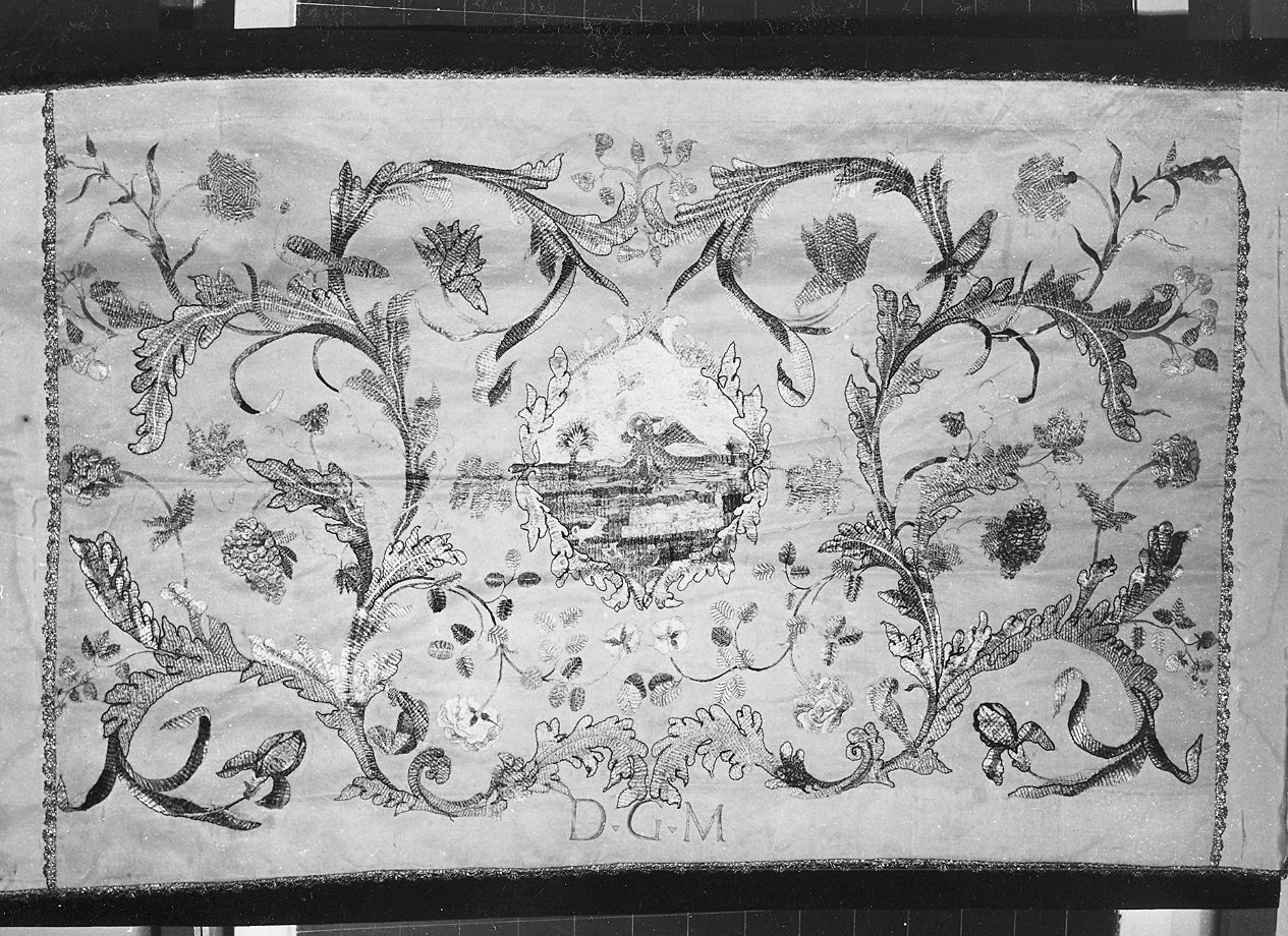 velo omerale - manifattura italiana (fine sec. XIX)