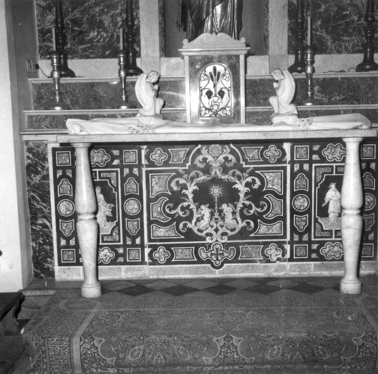 paliotto - ambito emiliano (sec. XVIII)