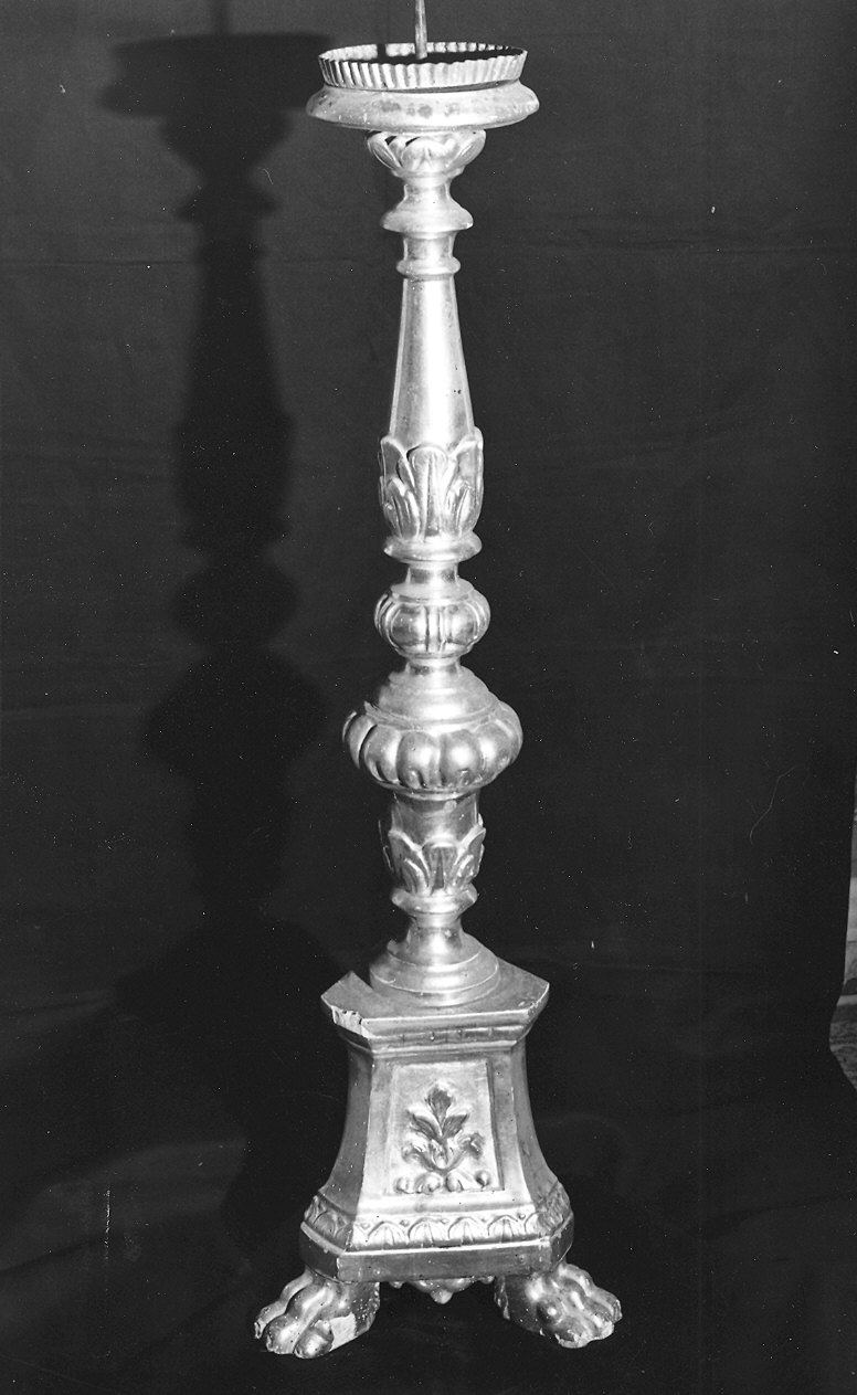 candeliere, serie - ambito parmense (prima metà sec. XIX)