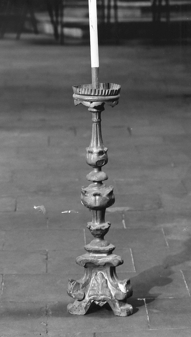 candeliere, serie - ambito piacentino (seconda metà sec. XVIII)