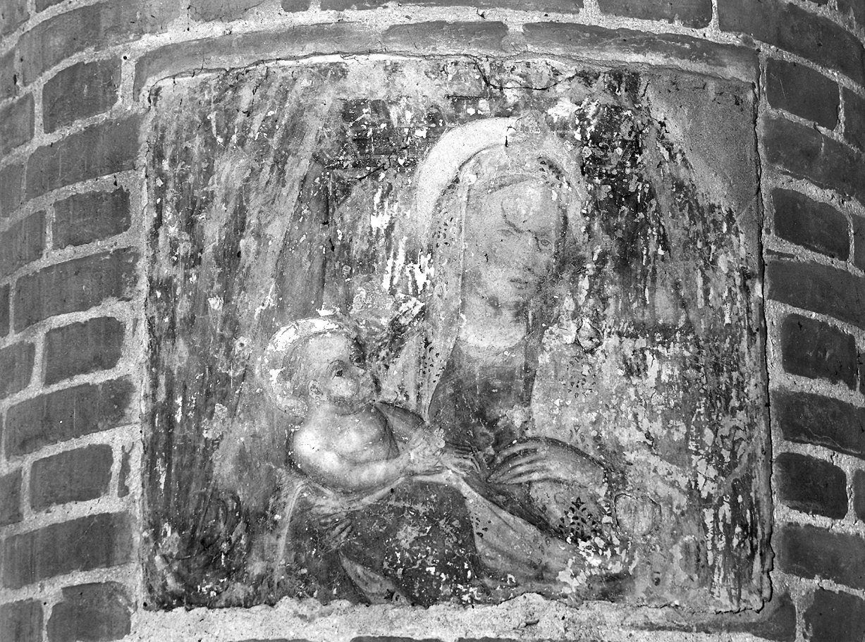 Madonna con Bambino (dipinto) - ambito lombardo (metà sec. XV)